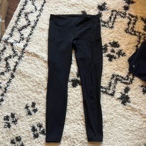 Lululemon Black SPEED UP (DISCONTINUED, rare) leggings size 10